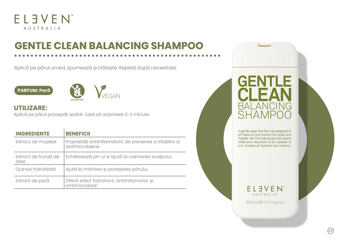 Gentle Clean Balancing sampon 300 ml