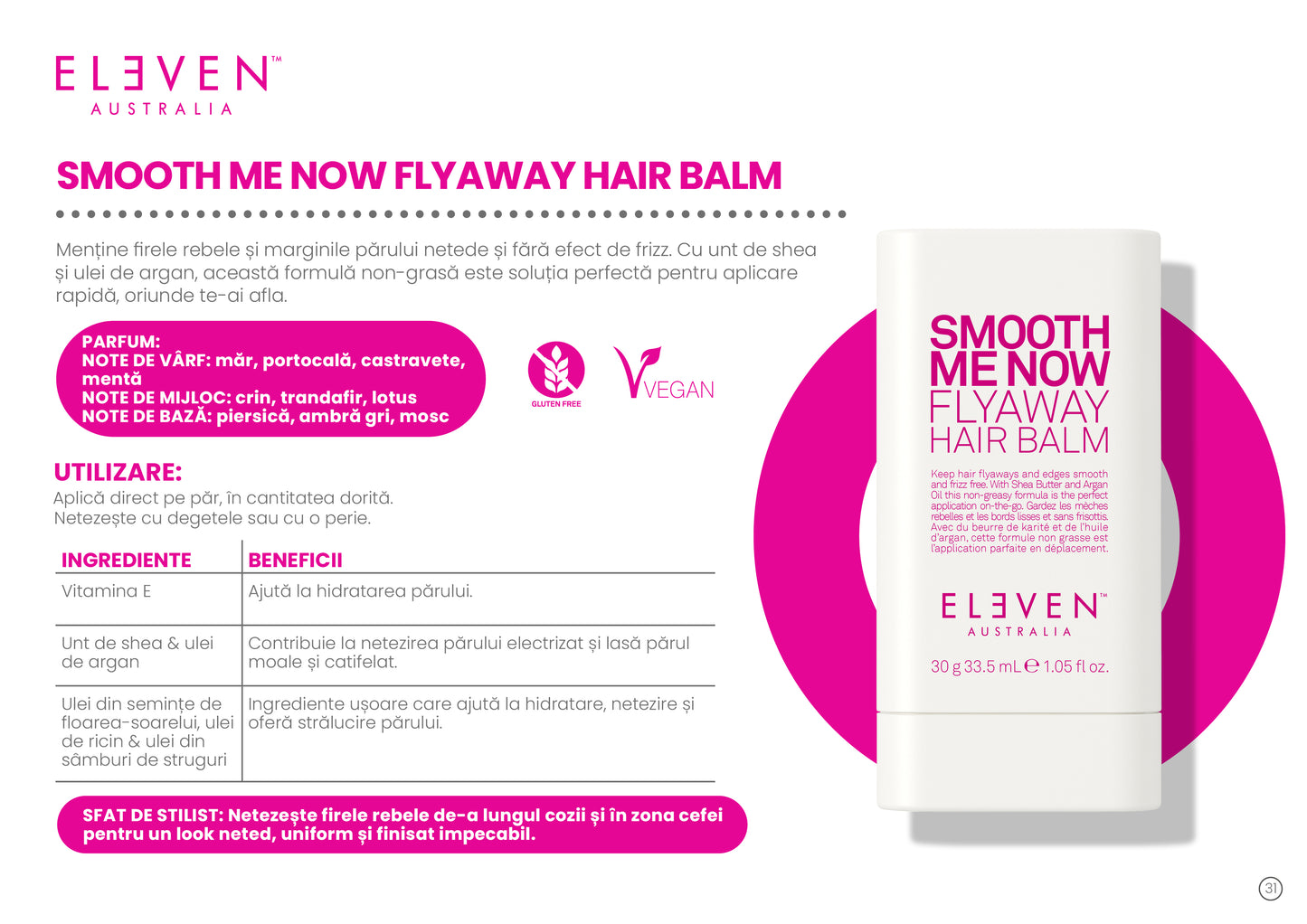 Smooth Me Now Flyaway Hair Balm 30g