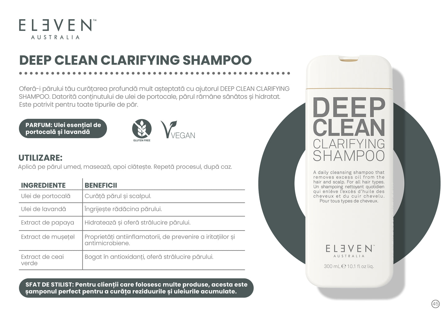 10ml Deep clean sampon