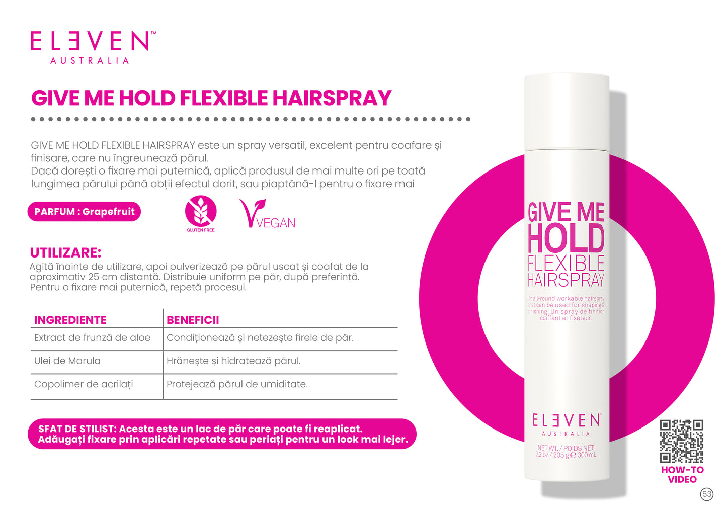 Give Me Hold Flexible Hairspray 300ml